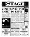 The Stage Thursday 08 March 2001 Page 1