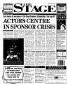 The Stage Thursday 26 April 2001 Page 1
