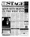 The Stage Thursday 25 October 2001 Page 1