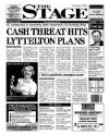 The Stage Thursday 01 November 2001 Page 1