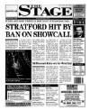 The Stage Thursday 29 November 2001 Page 1