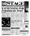 The Stage Thursday 19 September 2002 Page 1