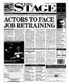 The Stage Thursday 26 September 2002 Page 1