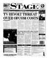 The Stage Thursday 16 January 2003 Page 1