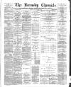 Barnsley Chronicle Saturday 12 March 1887 Page 1