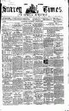 West Surrey Times Saturday 18 April 1857 Page 1