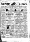 West Surrey Times Saturday 19 December 1857 Page 1