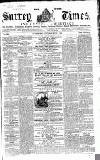West Surrey Times Saturday 01 May 1858 Page 1