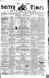 West Surrey Times Saturday 05 June 1858 Page 1