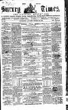 West Surrey Times Saturday 30 October 1858 Page 1