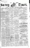 West Surrey Times Saturday 11 December 1858 Page 1