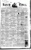 West Surrey Times Saturday 15 January 1859 Page 1