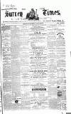 West Surrey Times Saturday 20 August 1859 Page 1