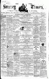 West Surrey Times Saturday 27 October 1860 Page 1