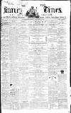 West Surrey Times Saturday 01 December 1860 Page 1