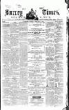 West Surrey Times Saturday 23 February 1861 Page 1