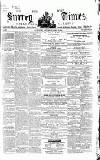 West Surrey Times Saturday 20 April 1861 Page 1