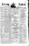 West Surrey Times Saturday 18 October 1862 Page 1