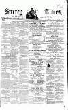 West Surrey Times Saturday 20 December 1862 Page 1