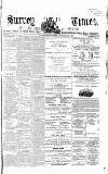 West Surrey Times Saturday 12 September 1863 Page 1