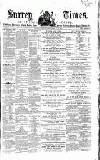West Surrey Times Saturday 26 March 1864 Page 1