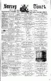 West Surrey Times Saturday 30 April 1864 Page 1