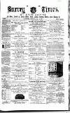 West Surrey Times Saturday 23 July 1864 Page 1