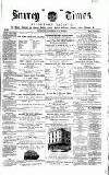 West Surrey Times Saturday 30 July 1864 Page 1