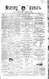 West Surrey Times Saturday 13 August 1864 Page 1