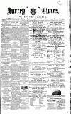 West Surrey Times Saturday 27 August 1864 Page 1
