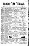 West Surrey Times Saturday 03 September 1864 Page 1