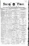 West Surrey Times Saturday 22 October 1864 Page 1