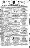 West Surrey Times Saturday 18 September 1869 Page 1