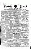 West Surrey Times Saturday 01 April 1871 Page 1