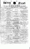 West Surrey Times Saturday 13 May 1871 Page 1