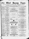 West Surrey Times Saturday 12 January 1878 Page 1