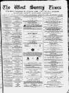 West Surrey Times Saturday 19 January 1878 Page 1