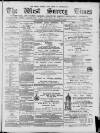 West Surrey Times Saturday 20 December 1879 Page 1