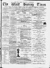 West Surrey Times Saturday 06 November 1880 Page 1