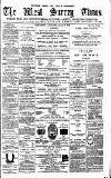 West Surrey Times Saturday 21 January 1882 Page 1