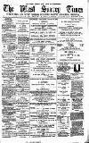 West Surrey Times Saturday 28 January 1882 Page 1