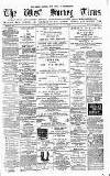 West Surrey Times Saturday 02 September 1882 Page 1