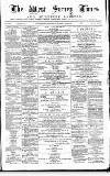West Surrey Times Saturday 13 January 1883 Page 1