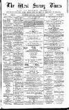 West Surrey Times Saturday 20 January 1883 Page 1