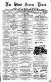 West Surrey Times Saturday 29 September 1883 Page 1