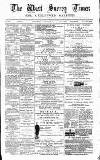 West Surrey Times Saturday 17 November 1883 Page 1