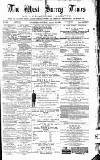West Surrey Times Saturday 05 January 1884 Page 1