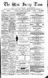 West Surrey Times Saturday 19 January 1884 Page 1