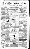 West Surrey Times Saturday 04 October 1884 Page 1