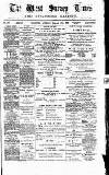 West Surrey Times Saturday 14 February 1885 Page 1